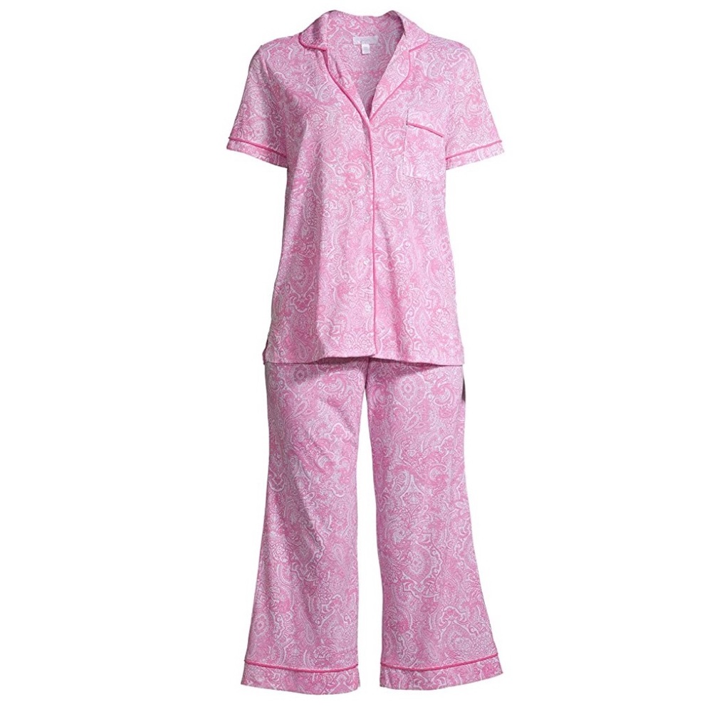 Secret Treasures Pink Paisley Pajama Set
